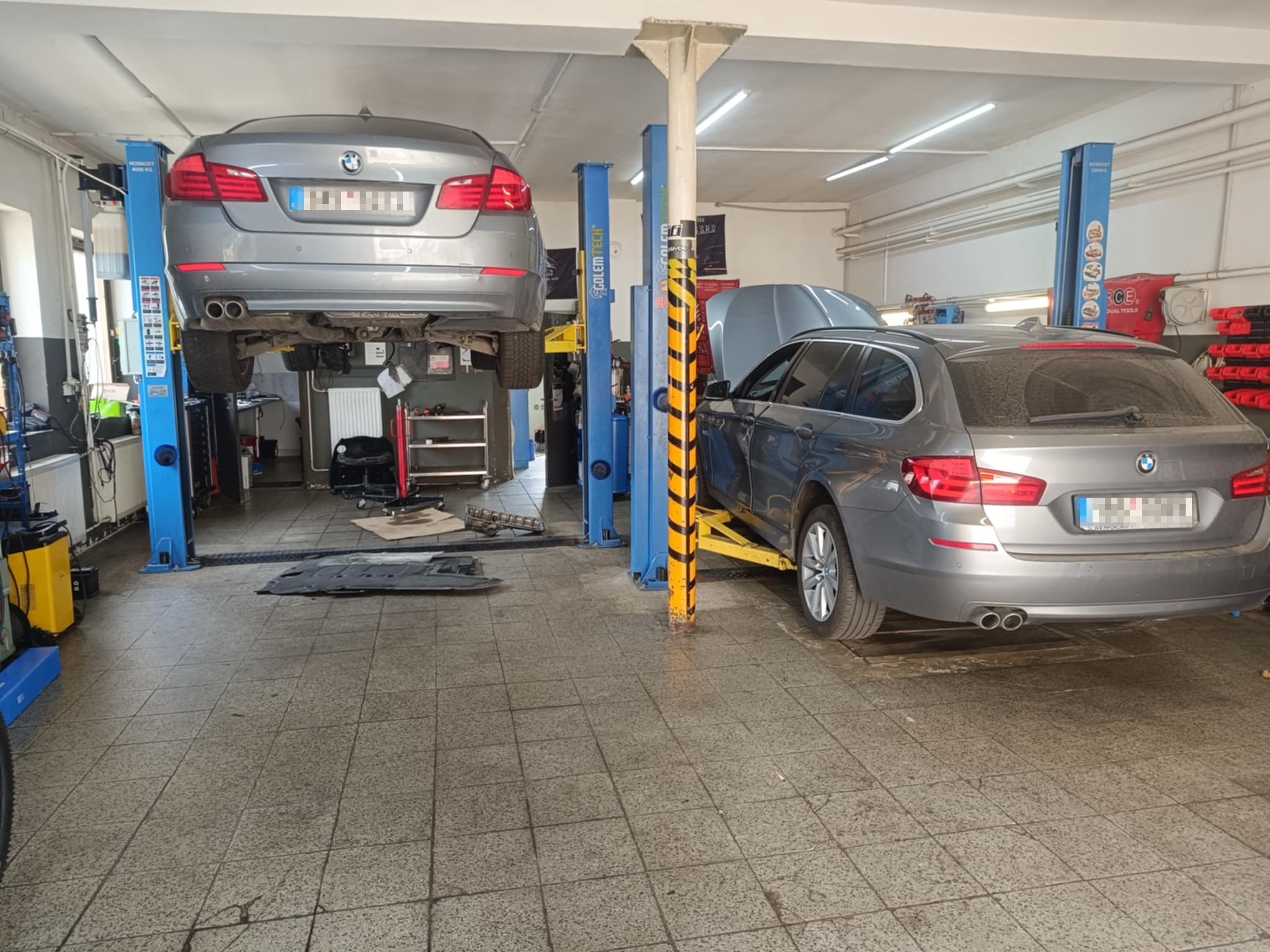 Příprava vozidla na STK