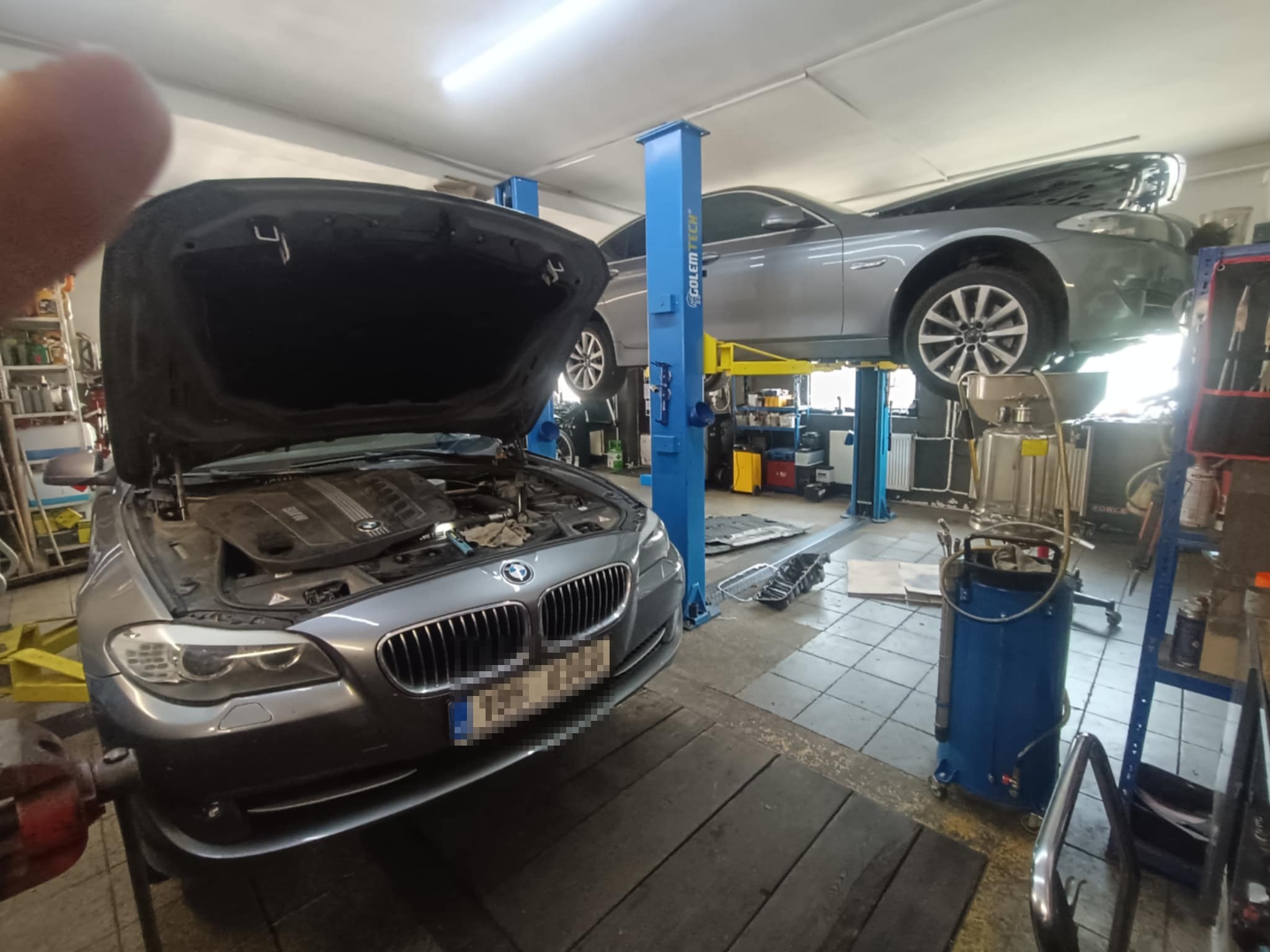 Výměna olejů a provozních kapalin